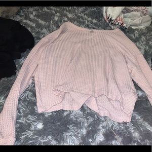 Cute pink small sweater from Forbes 21
